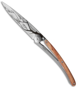 Deejo Tree Tattoo 37g Ultra-Light Knife Rosewood (3.75" Matte)