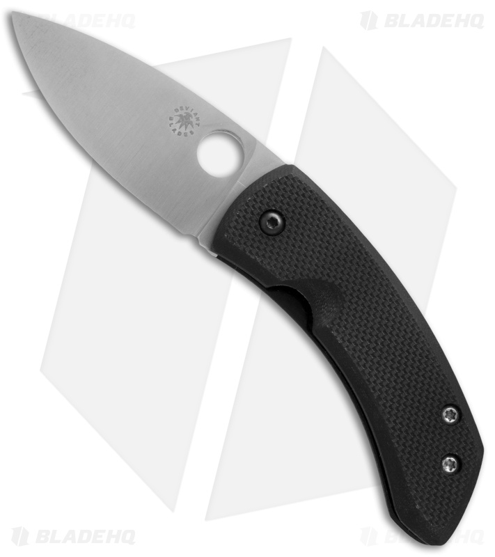 Deviant Blades Chinese Friction Folder Knife Black G-10 (3" Satin)