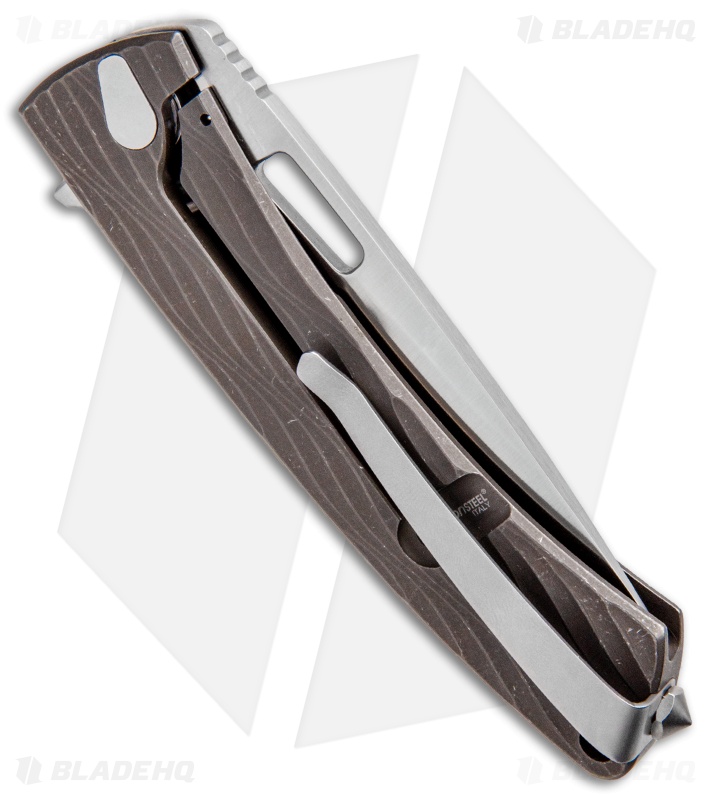 DPx Aculus - Flipper Folding Knife | Gray Ti | Blade HQ