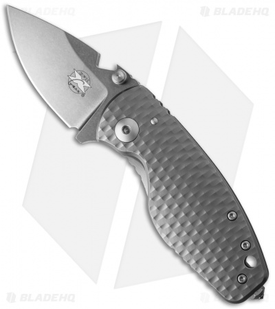DPx HEAT/F Frame Lock Knife 3D Titanium (2.375" Stonewash) - Limited Edition