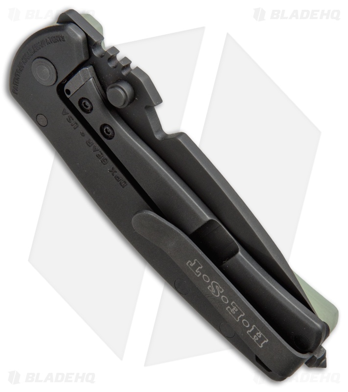 Dpx Gear Hest F Urban Frame Lock Knife Jade Green G 10 2 9 Black