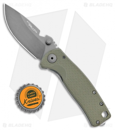 DPx Gear HEST/F Urban | Frame Lock Knife OD Green | G-10/Titanium