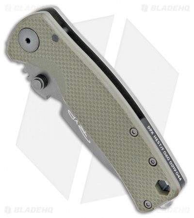 DPx Gear HEST/F Urban | Frame Lock Knife OD Green | G-10/Titanium