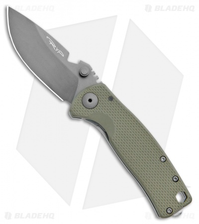 DPx Gear HEST/F Urban | Frame Lock Knife OD Green | G-10/Titanium