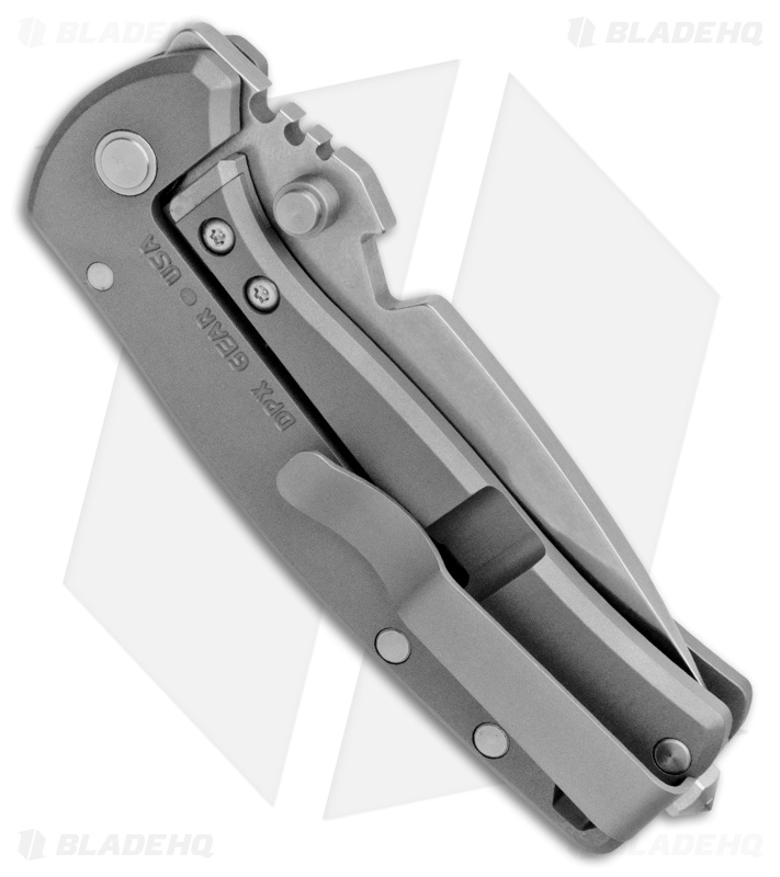 DPx Gear HEST/F Urban Frame Lock Knife Titanium (2.9