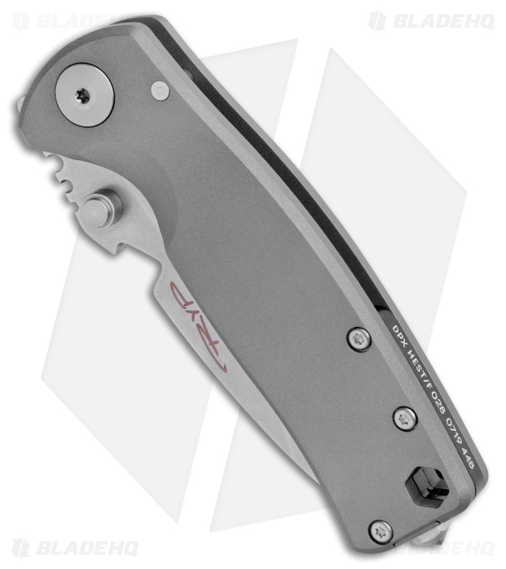 DPx Gear HEST/F Urban Frame Lock Knife Titanium (2.9