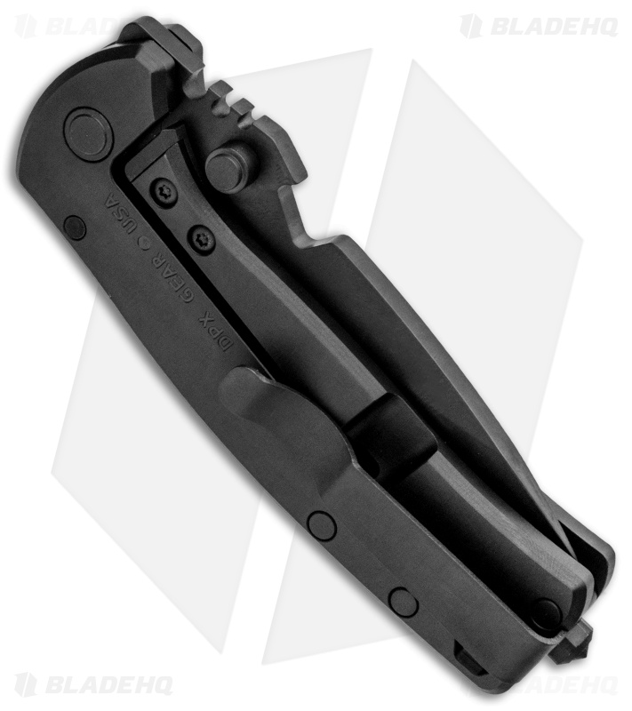 DPx HEST/F Urban Ti Night Rider - Frame Lock Knife | Black | Blade HQ