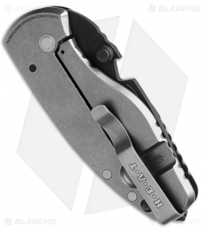 DPx HEAT/F Frame Lock Knife OD Green G-10 Titanium (2.375" Black)
