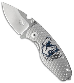 DPx Custom Shop HEAT/F Frame Lock Custom Knife 3D Ti (2.50" Stonewash)