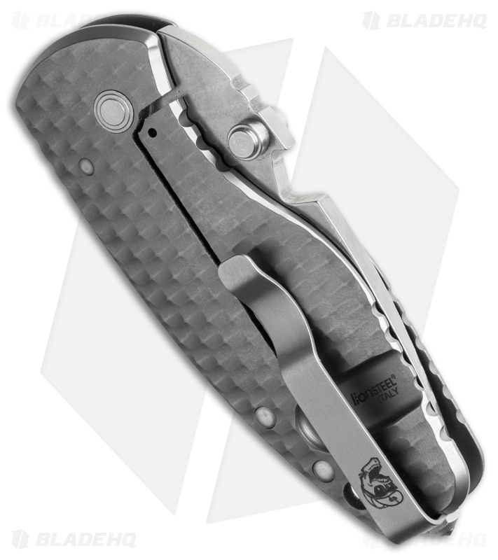 DPx Custom Shop HEAT/F Frame Lock Custom Knife 3D Ti (2.50" Stonewash)