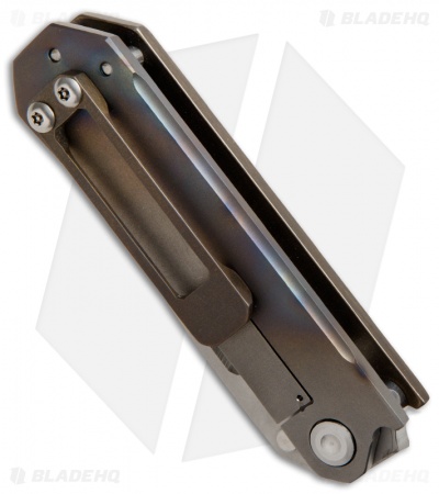 DSK Tactical Knives GF-1 Gentleman Folder Frame Lock Knife (4" Polished)