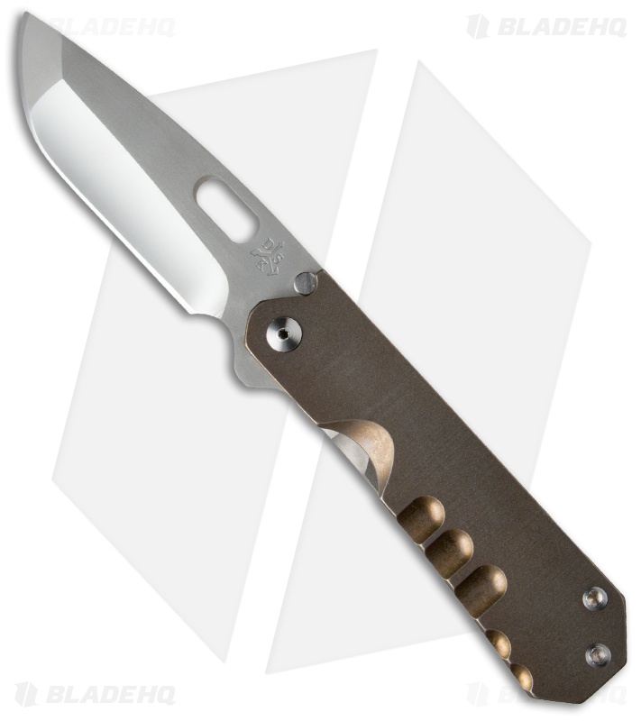 DSK Tactical Knives GF-1 Gentleman Folder Frame Lock Knife (4" Polished)