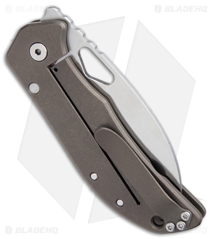 Calavera Cutlery El Patron Wharncliffe Knife Bronze (3.125" Satin)