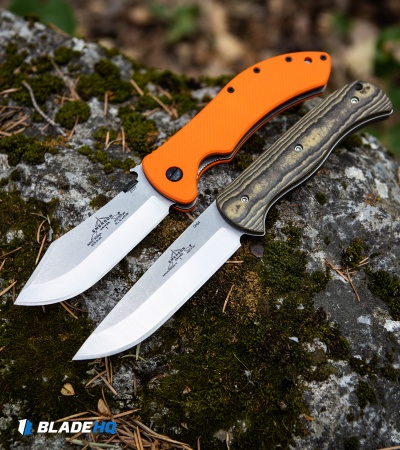 Emerson Knives Overland Renegade Fixed Blade Knife Richlite (4.3"Satin)OVE-FX-SF