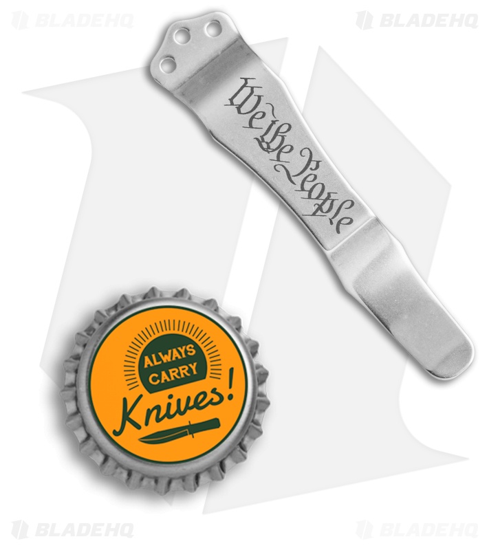 Emerson "We The People" Replacement Pocket Clip (Satin)