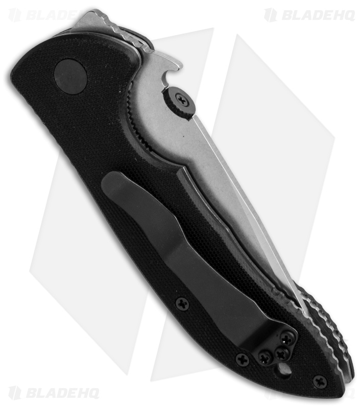 Emerson Mini-Commander SFS Knife (3.4" Stonewash Serr)