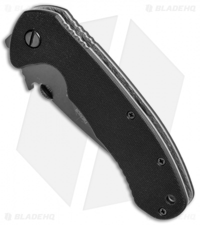 Emerson CQC-14 BT Snubby Liner Lock Knife Black G-10 (2.75" Black)