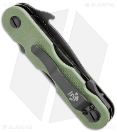 Emerson Multitasker EDC-2 Multi-Tool Liner Lock Knife OD Green (2.625" Black)