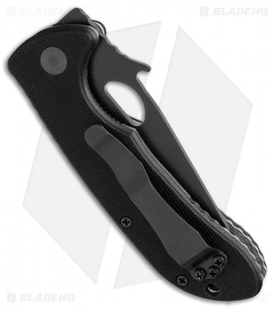 Emerson Endeavor BTS Wave Knife Black G-10 (3.4" Black Serr) USA