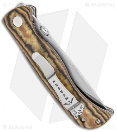 Emerson Carnivore Folding Steak Knife Liner Lock Maple Richlite (4" SW)