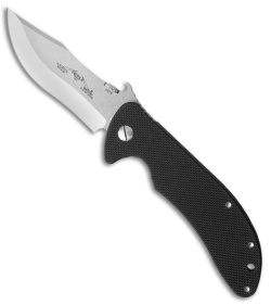 Emerson Iron Dragon Frame Lock Knife Black G-10 (3.75" Stonewash) SF