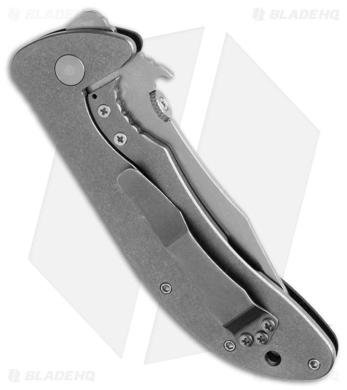 Emerson Iron Dragon Frame Lock Knife Black G-10 (3.75" Stonewash) SF