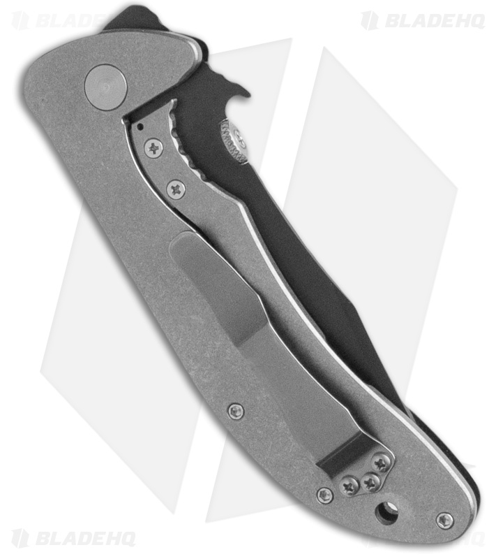 Emerson Iron Dragon Frame Lock Knife Black G-10 (3.75" Black) BT