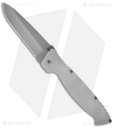 EnTrek Strike Point Folding Knife (4.675" Matte Plain)