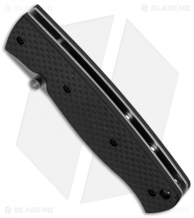 Brisa (EnZo) Birk 75 Liner Lock Pocket Knife Carbon Fiber (3" Satin)