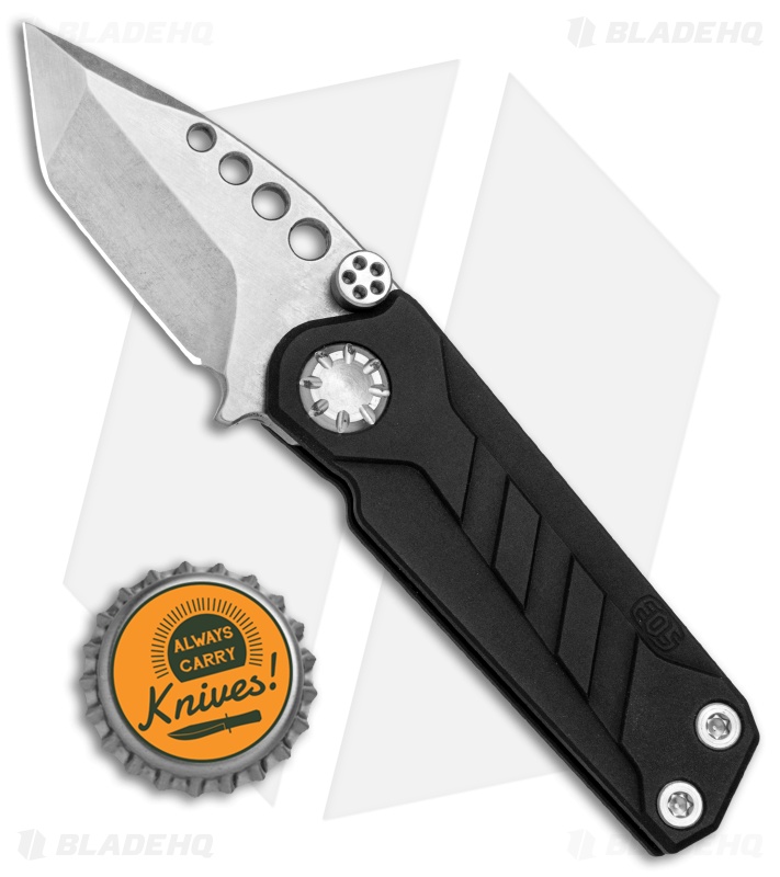 EOS Prawn - Friction Folding Knife | Tanto Stonewash + Black