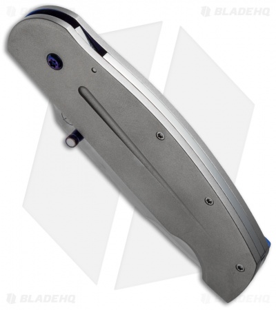 Eric Demongivert Custom Picador Frame Lock Knife Titanium (3" Satin)