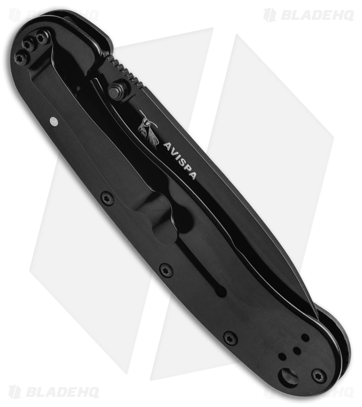 BRK Jeff Randall Avispa Frame Lock Knife Black G-10/Carbon Fiber