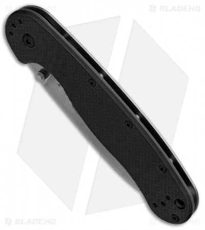 BRK Jeff Randall Avispa Frame Lock Knife Black (3.5" Stonewash D2)