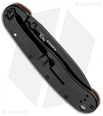 BRK Jeff Randall Avispa Frame Lock Knife Coyote Brown (3.5" Black D2)