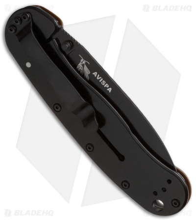 BRK Jeff Randall Avispa Frame Lock Knife Coyote Brown (3.5" Black)