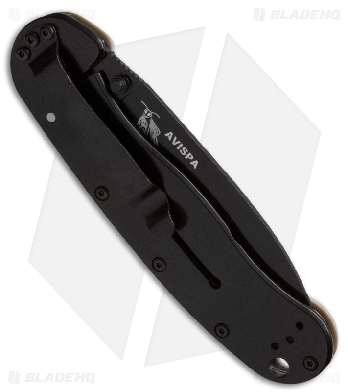 BRK Jeff Randall Avispa Frame Lock Knife Desert Tan (3.5" Black)