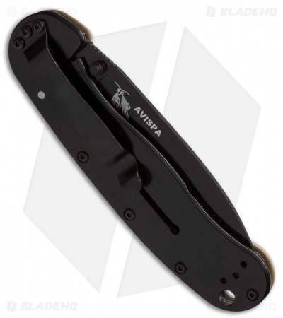 BRK Jeff Randall Avispa Frame Lock Knife Desert Tan (3.5" Black)