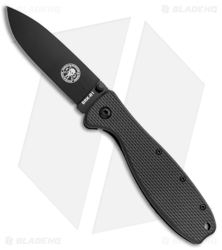 スジャータ　BALDO PRO STAFF BLACK&CHARCOAL ESEE Zancudo Frame Lock Knife Black (2.94