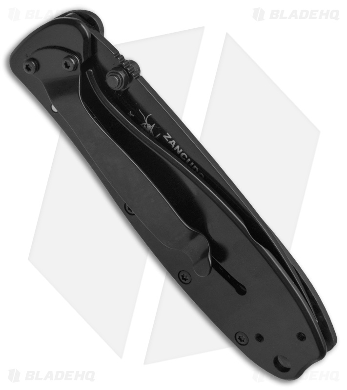 ★BLACKUP★ Upside Down T EL15SSUPSDB ESEE Zancudo Frame Lock Knife Black G-10/Carbon Fiber (2.94