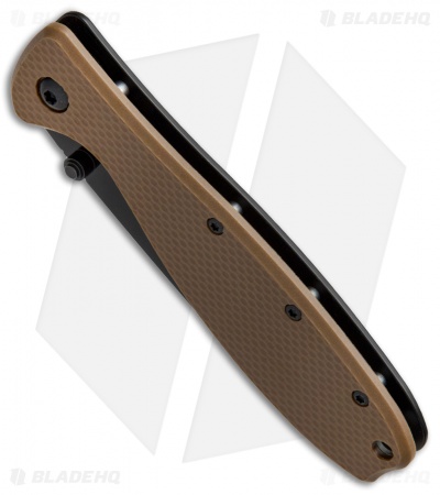 ESEE Zancudo Frame Lock Knife Coyote Brown (2.94" D2 Black)