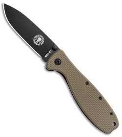 ESEE Zancudo Frame Lock Knife Desert Tan (2.94" D2 Black)