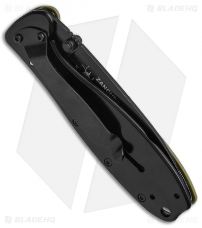 ESEE Zancudo Frame Lock Knife OD Green (2.94" D2 Black)