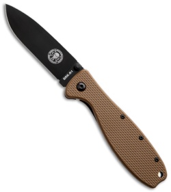 ESEE Zancudo Frame Lock Knife Coyote Brown (2.94" Black)