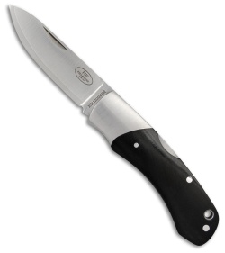 Fallkniven FH9 Black Hawk Lock Back Knife Black Micarta (2.625" Satin) 