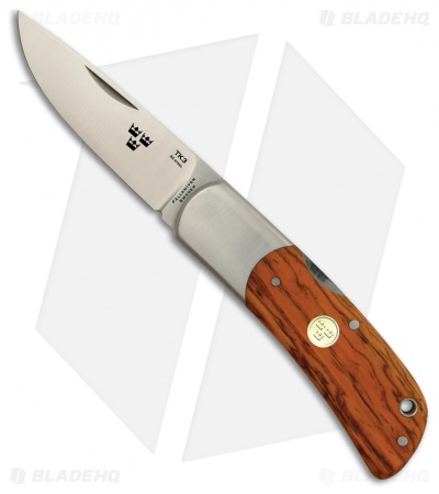 Fallkniven Tre Kronor de Luxe TK3 Lockback Knife Cocobolo (2.75" Satin)