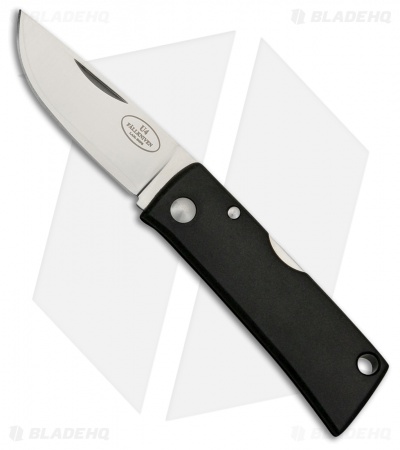 Fallkniven Wolf's Tooth U4 Lockback Knife Black Zytel (2.09" Satin) 