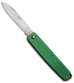 Fallkniven LTC Pocket Knife Green (2.25" Satin) LTCgr *DISC*