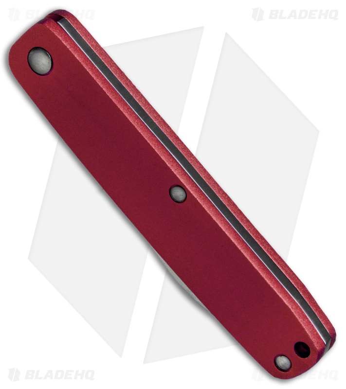 Fallkniven LTC Pocket Knife Red (2.25" Satin) LTCrd