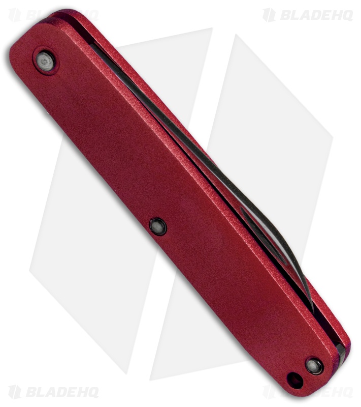 Fallkniven LTC Pocket Knife Red (2.25" Satin) LTCrd