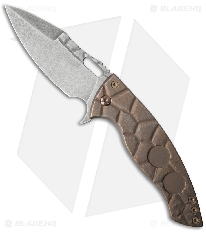 Ferrum Forge Custom One-Off Model 8 AFY Knife Shell Pattern (3.75" Matte)
